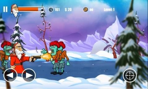 圣诞老人怪物枪火战