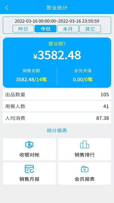 食客多扫码点餐收银系统