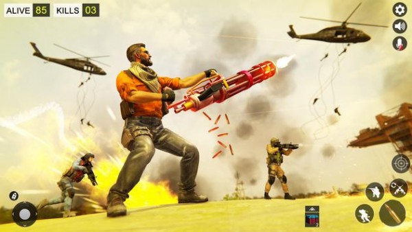 现代突击队掩护打击