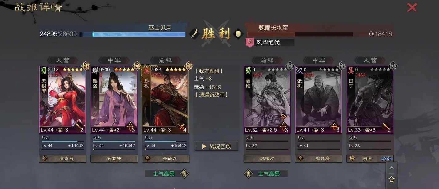 率土之滨王异法刀怎么组