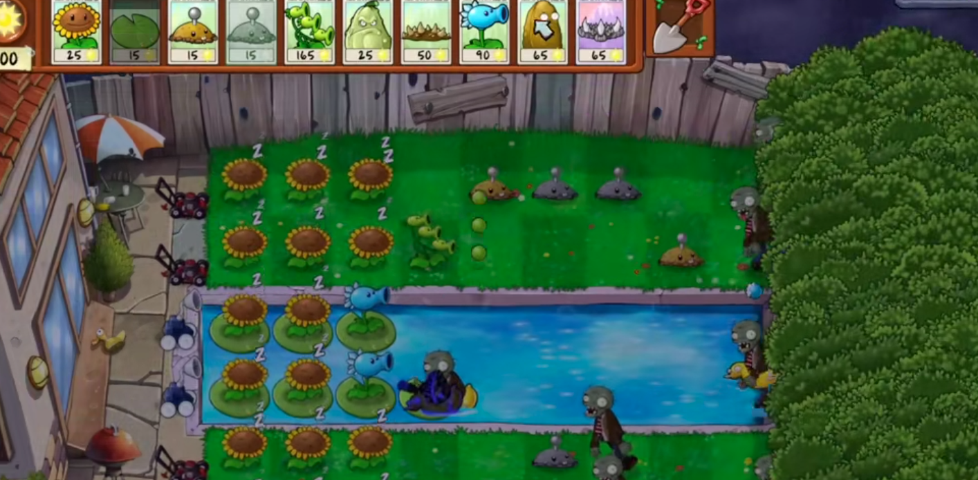 植物大战僵尸安息泳池怎么过