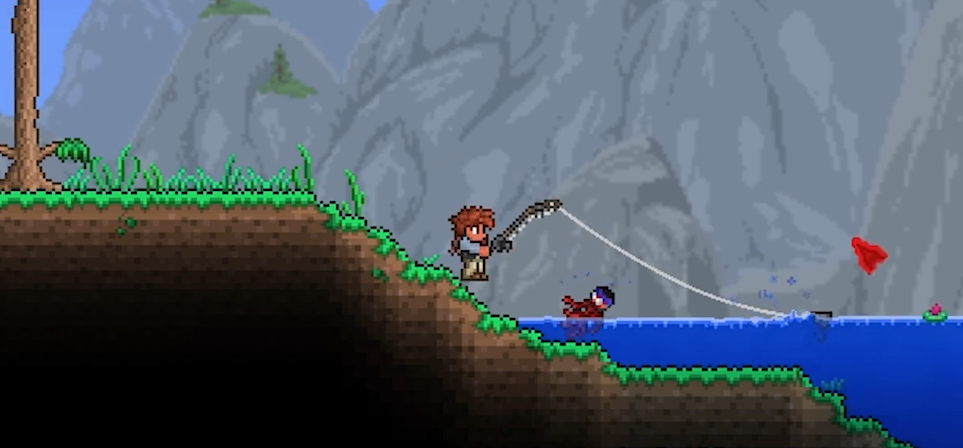 泰拉瑞亚钓鱼能得到什么