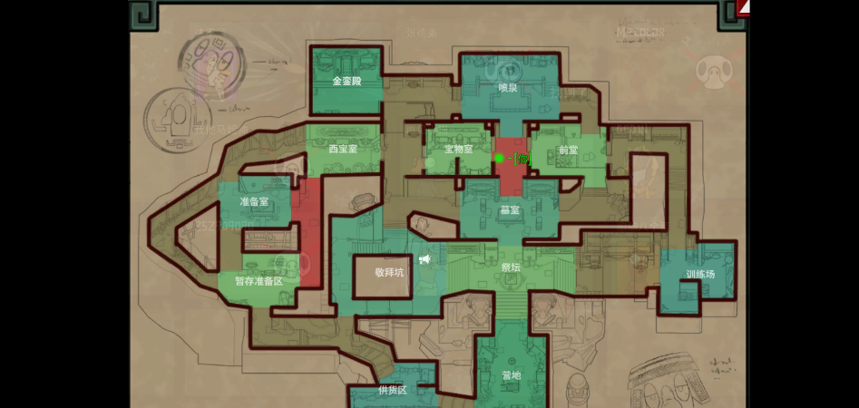 鹅鸭杀丛林神殿陷阱在哪