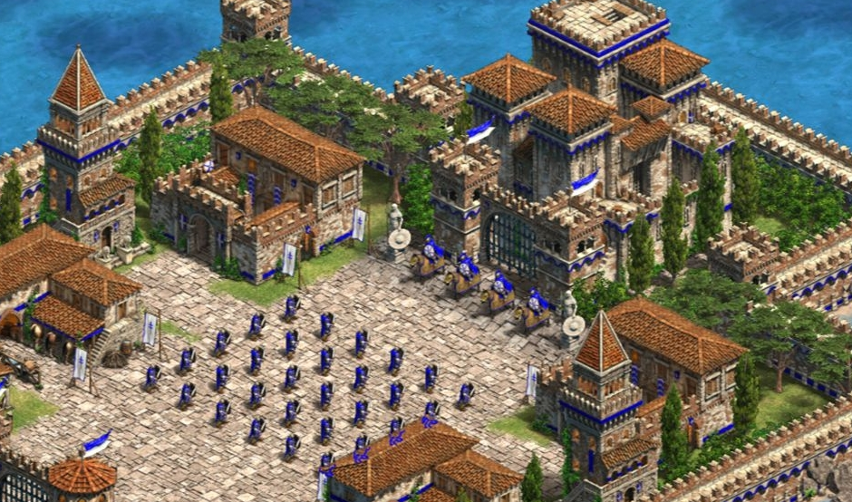 帝国时代2怎么布局建筑