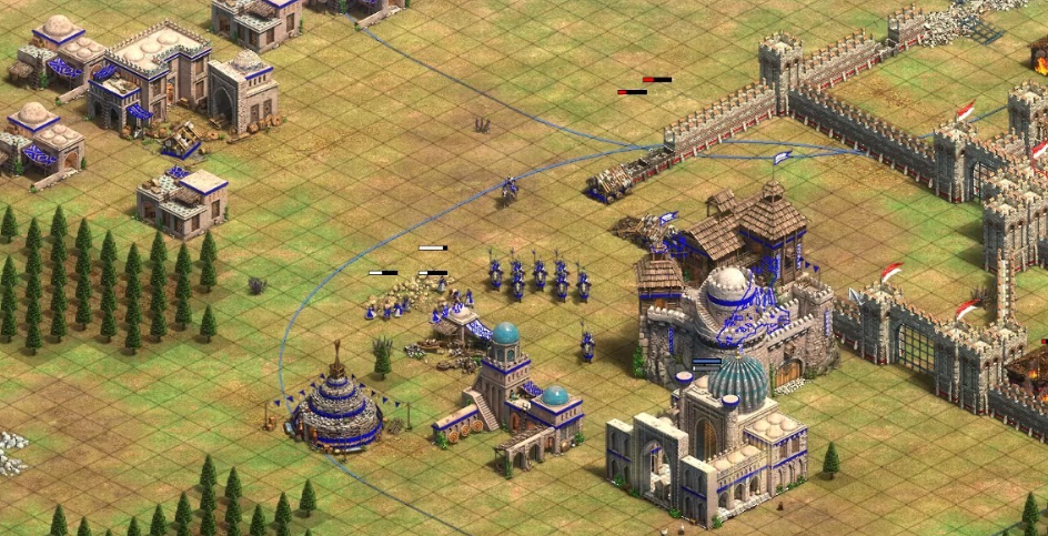 帝国时代2怎么布局建筑