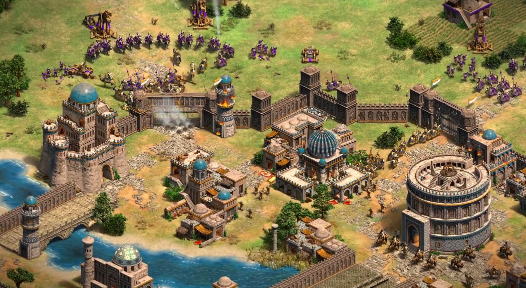 帝国时代2怎么布局建筑