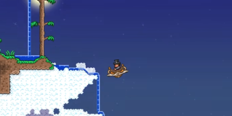 泰拉瑞亚怎么判断空岛的位置