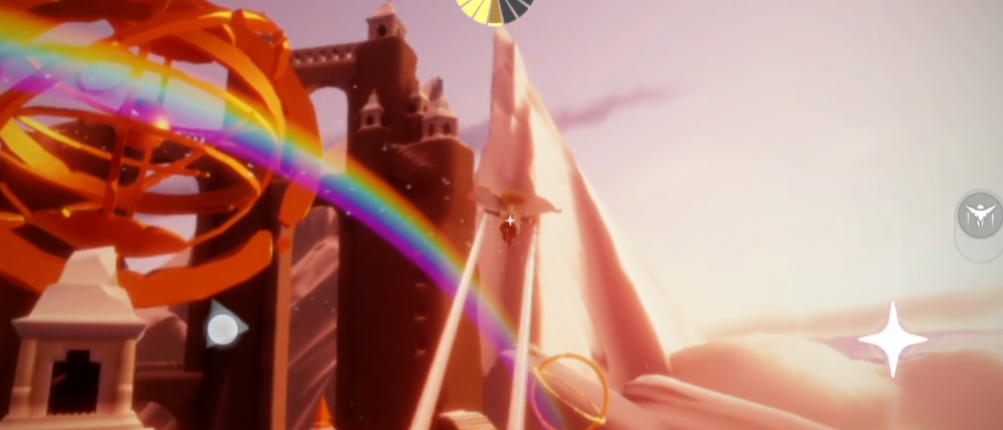 光遇霞谷彩虹蜡烛在哪里