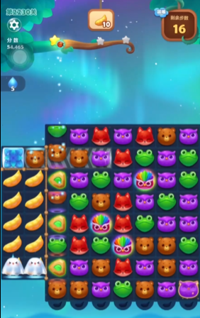 开心消消乐2230关如何过关