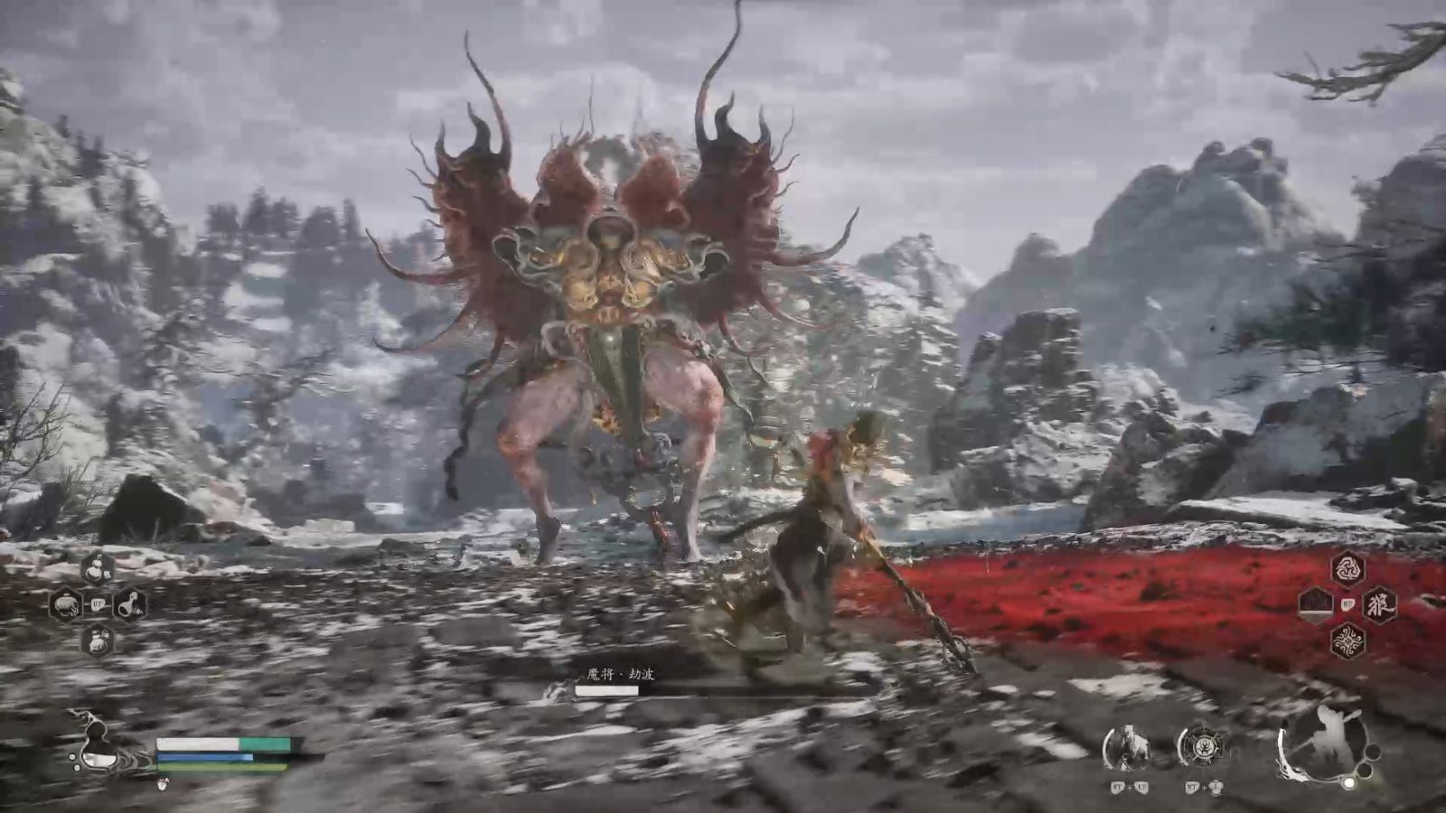 黑神话悟空魔将劫波在哪里打