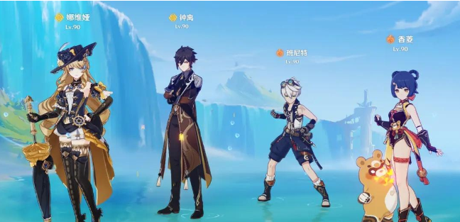 原神娜维娅和钟离组队怎么养