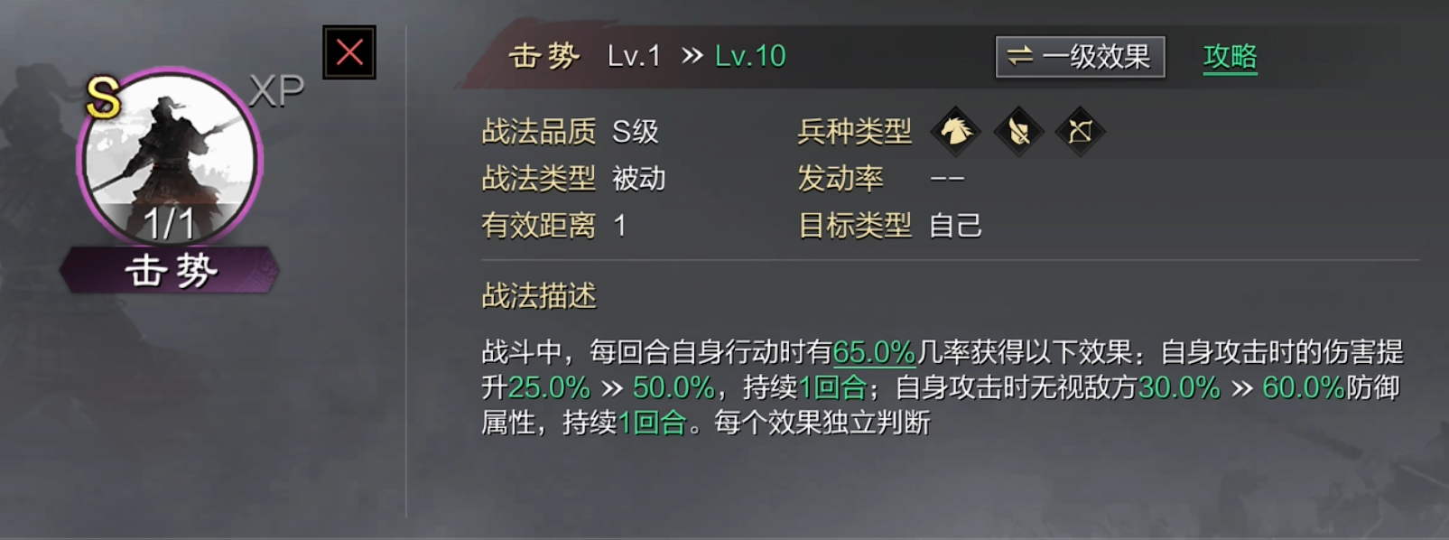 率土之滨击势怎么用