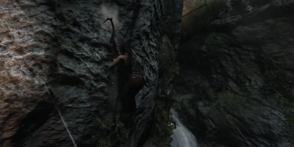 古墓丽影9怎么攀爬岩石