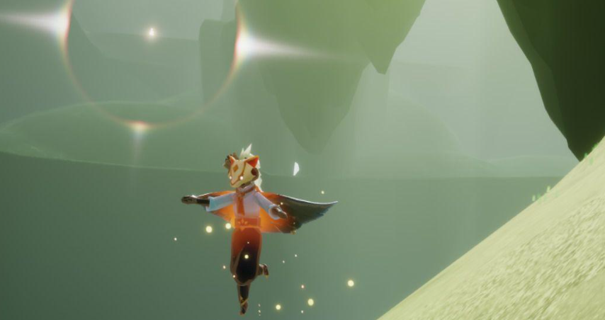 光遇神秘森林怎么飞上去