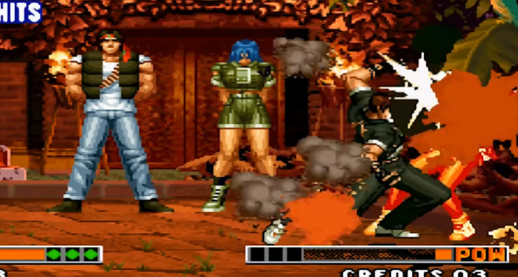 拳皇97新手草薙京怎么出招