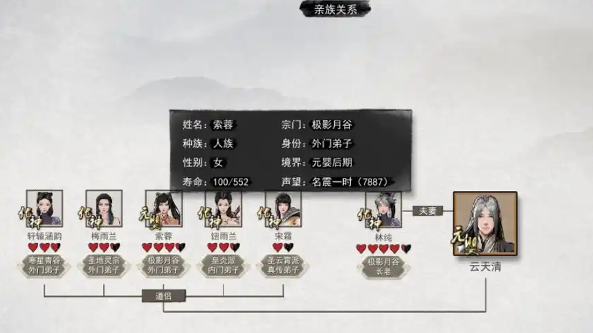 鬼谷八荒如何选择道侣 鬼谷八荒如何选择道侣